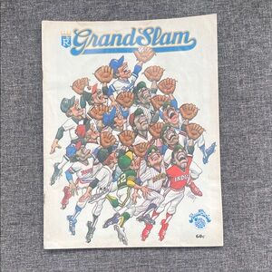 KC Royals 1979 Grand Slam collectors program